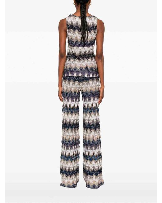 Missoni Gray Multicolour Viscose Top