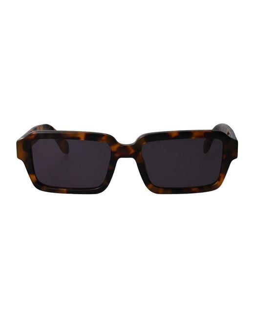 Palm Angels Black Acetate Sunglasses