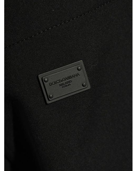 Dolce & Gabbana Black Dolce & Gabbana Wool Cargo Pants for men