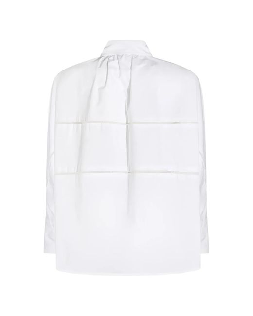 Fabiana Filippi White Cotton Shirt