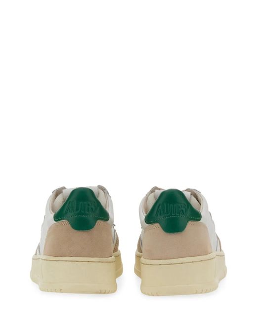 Autry White Sneaker "Medalist Low" for men