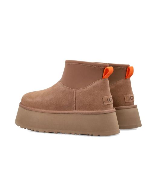 Ugg Brown Stivale Classic Mini Dipper