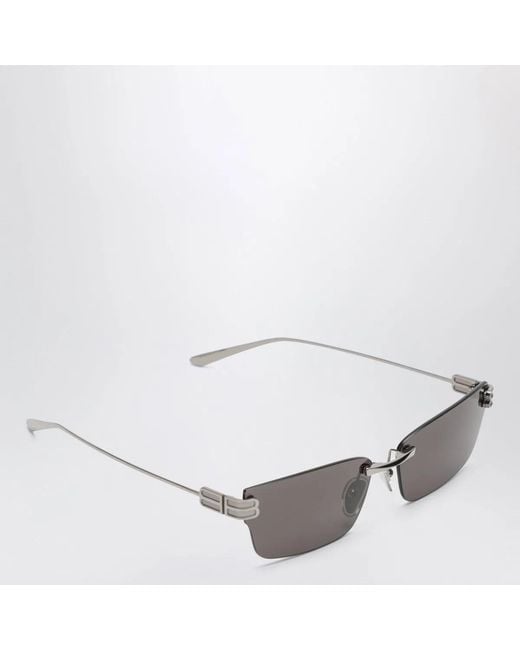 Balenciaga Gray Gossip Rectangular/ Sunglasses