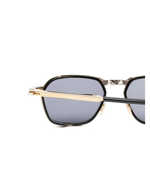 Jacques Marie Mage White "Beckett" Sunglasses