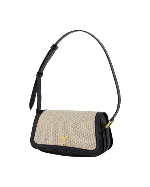 AMI Black Ami De Coeur Shoulder Bag