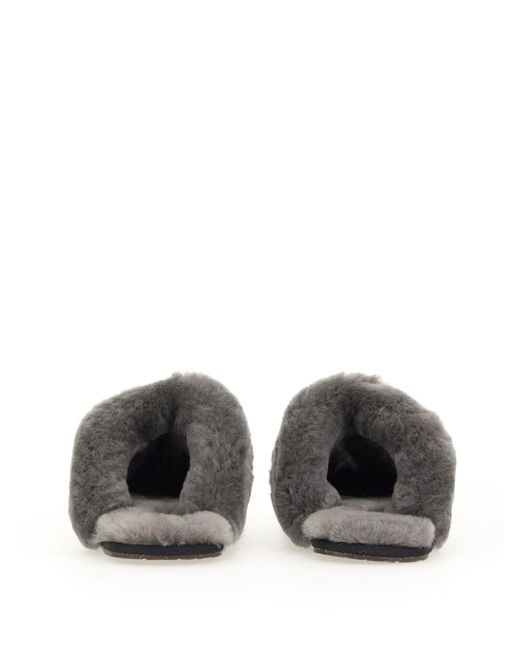 Ugg Black Slip-On Sandal "Scuffette Ii"