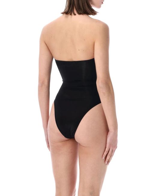 BELAMER Black Vivien Strapless One Piece