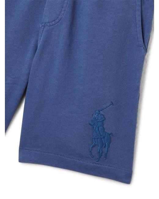 Polo Ralph Lauren Blue Short "Athletic"