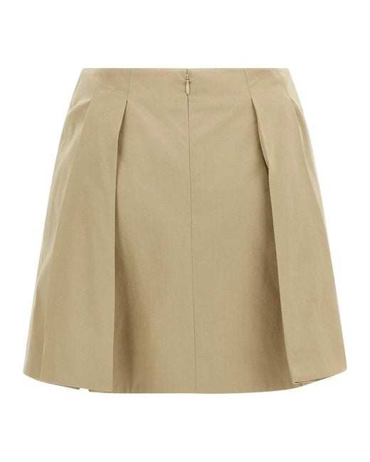 Balmain Natural Chain Skirt