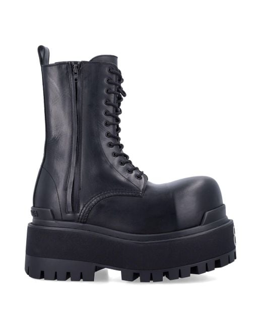 Balenciaga Blue Giant Boots for men