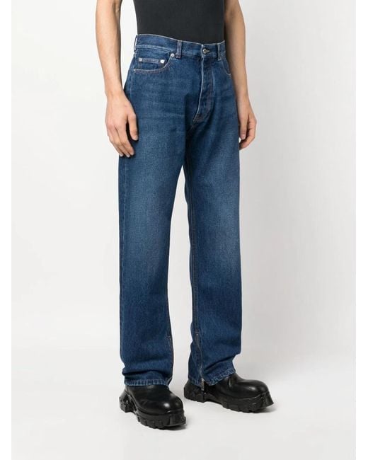 Off-White c/o Virgil Abloh Blue Skate Denim Jeans for men