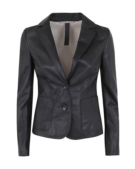The Jackie Leathers Black Blair Jacket