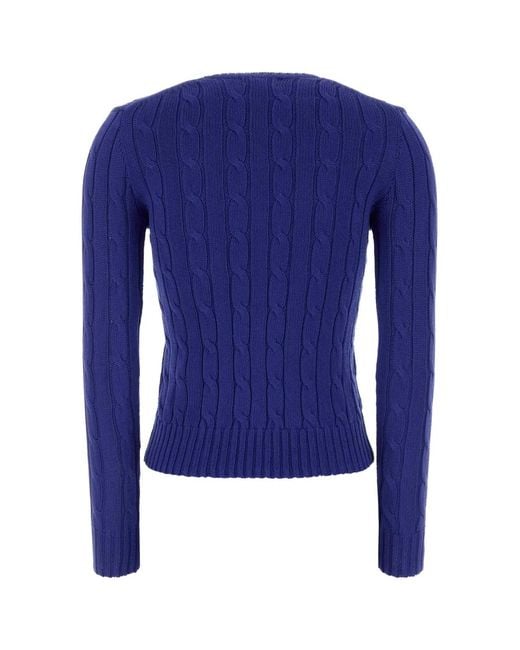 Polo Ralph Lauren Blue Julianna-Long Sleeve-Pullover