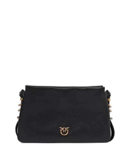 Pinko Black Leather Handbag