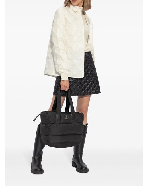 Moncler Black Kickstream High Rain Boots