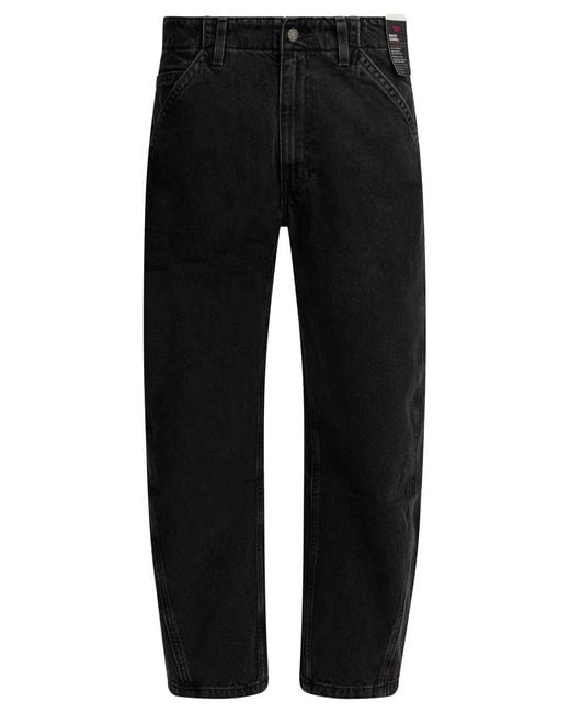 Levi's Black Cotton Jeans for men