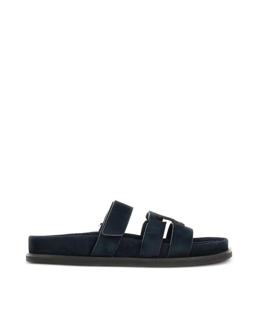Tory Burch Blue Ines Sport Slide