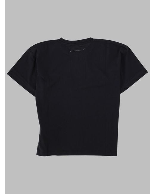 MM6 by Maison Margiela Black Maglietta