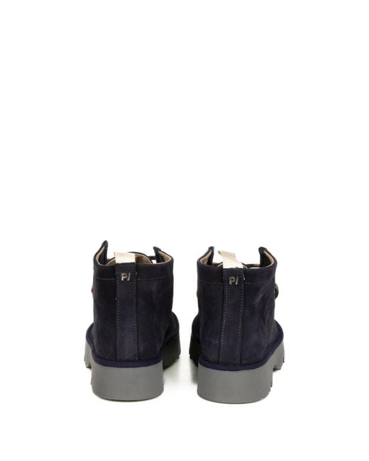 Pànchic Blue Boots Suede for men