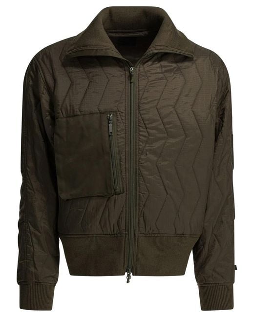 DAIWA PIER 39 Green Nylon Polyester Jacket for men