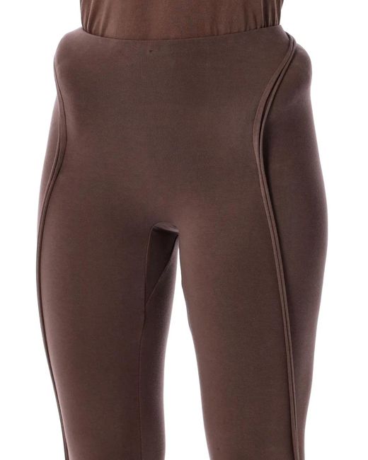 OTTOLINGER Brown Sculpted Hip Organic Cotton Leggings
