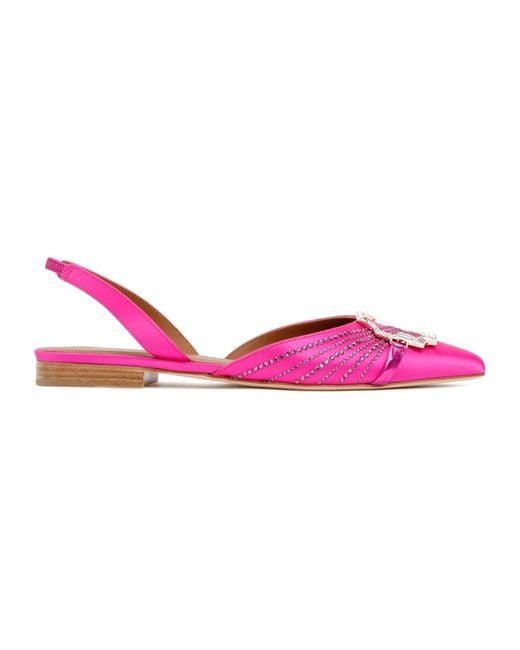 Malone Souliers Pink Misha Flats