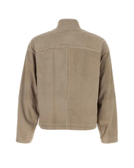 Emporio Armani Natural Suede Jacket for men