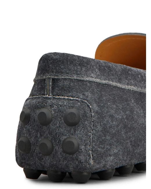 Tod's Black Gommino Bubble Sole for men