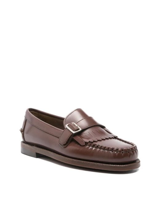 Sebago Brown Lyocell Wool Elastane Top for men