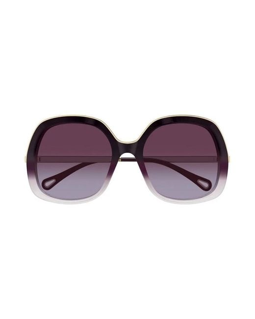 Chloé Purple Ch0327S 007