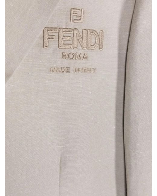 Fendi Gray Jacket