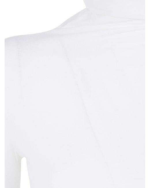 Antonelli White "Condor" Turtle Neck Sweater