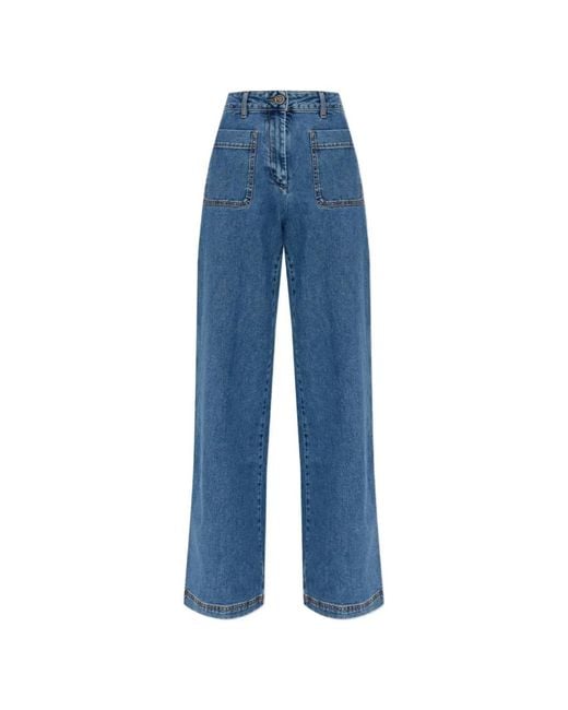 Etro Blue Pantalon