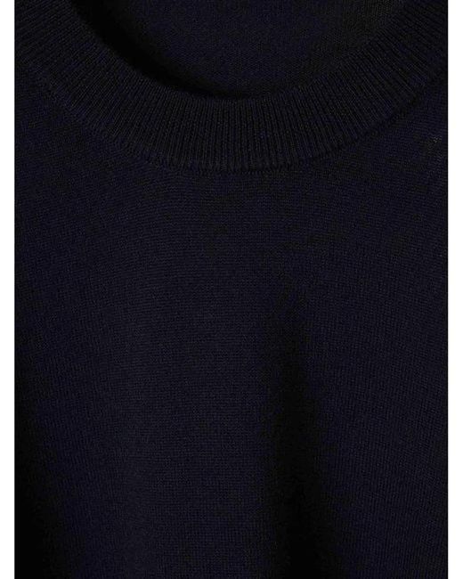 Stone Island Blue Lightweight Wool Crew Neck Pullover for men