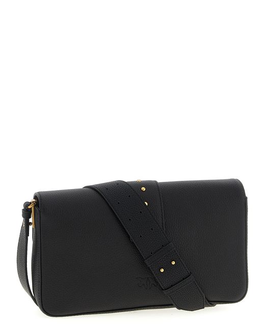Pinko Black 'Love One Classic' Crossbody Bag