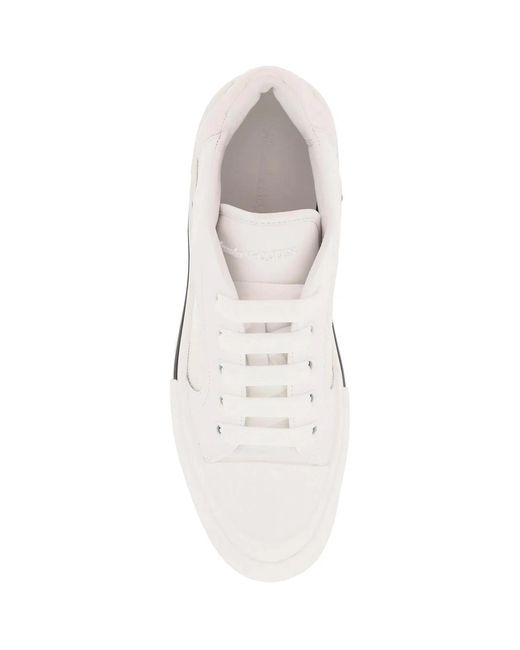 McQueen White Oversized Sneakers for men