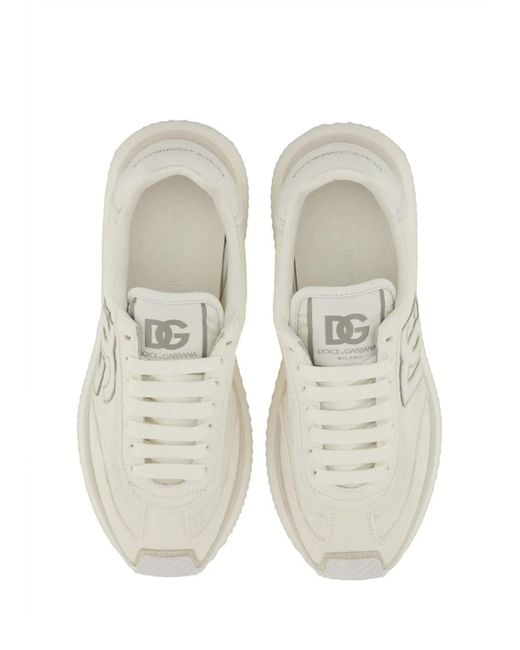 Dolce & Gabbana White Dolce & Gabbana "Dg Cushion" Sneaker