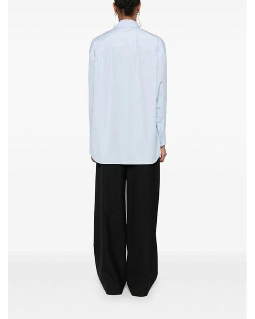 Loewe Blue Cotton Shirt
