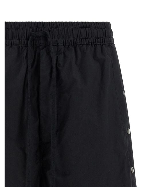 Thom Krom Black '33' Bermuda Shorts for men