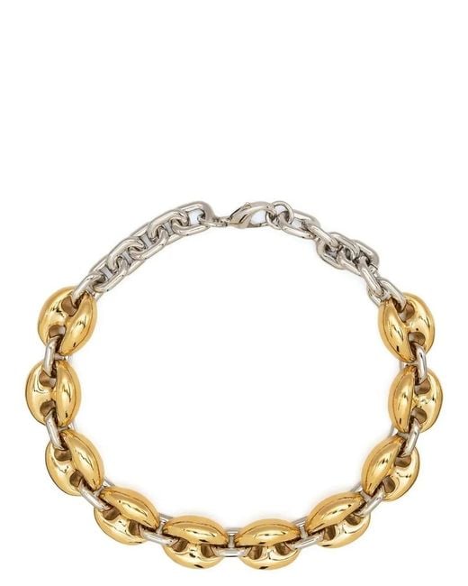 Rabanne Metallic 'Eight' Necklace