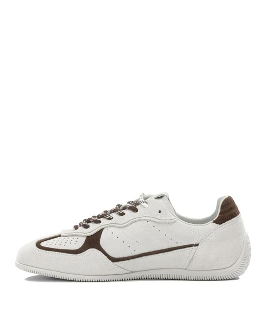 Alohas White "Tb 91" Low-Top Sneakers