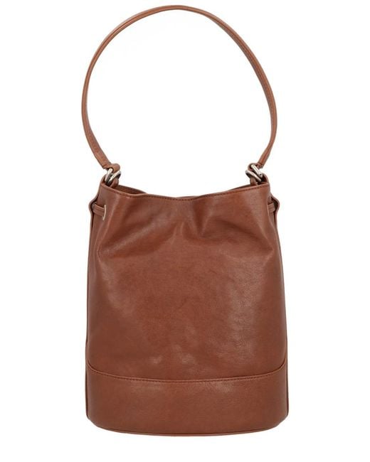 Zanellato Brown Mondà Leather Clutch Bag