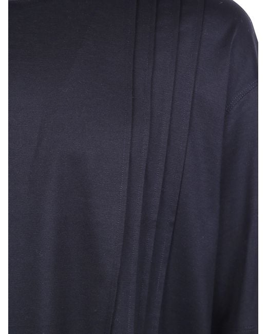 Emporio Armani Blue Classic Round Neck T-Shirt for men