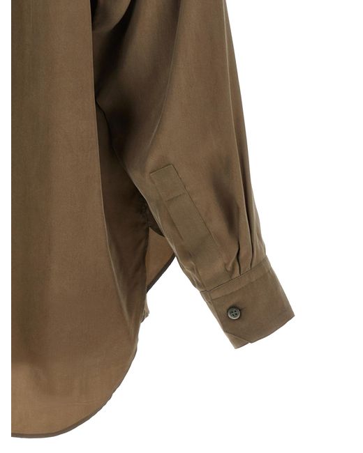 Ssstein Green Copper Blouse for men