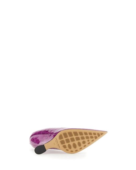 Bottega Veneta Pink Pointed Decollete