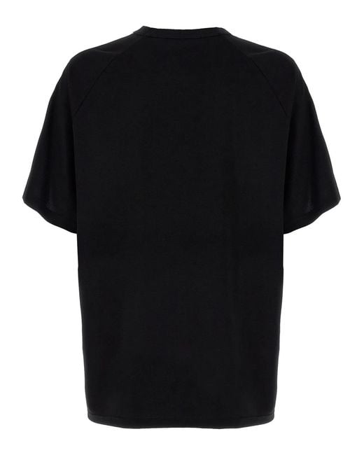 Y-3 Black 3 Strisce' T-Shirt