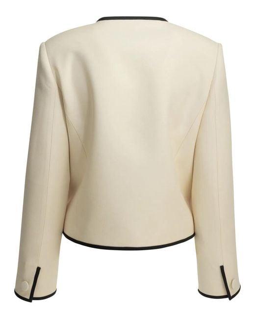Valentino Natural Crepe Couture Blazer