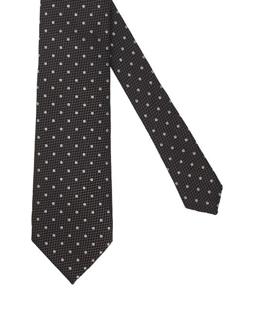Tom Ford Black Silk Tie for men