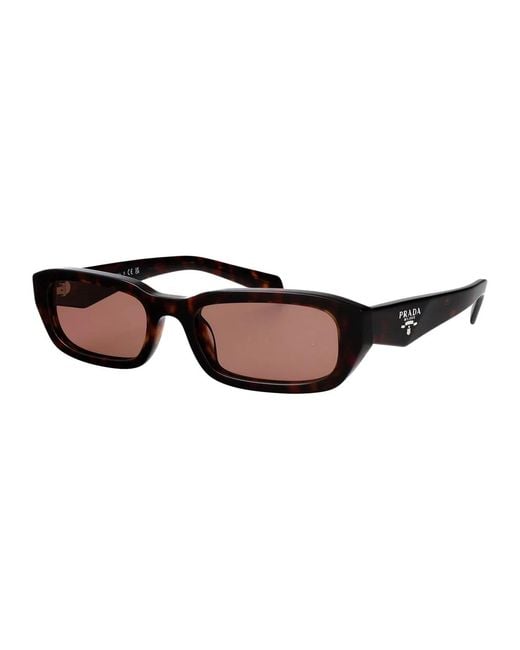 Prada Brown Acetate Sunglasses