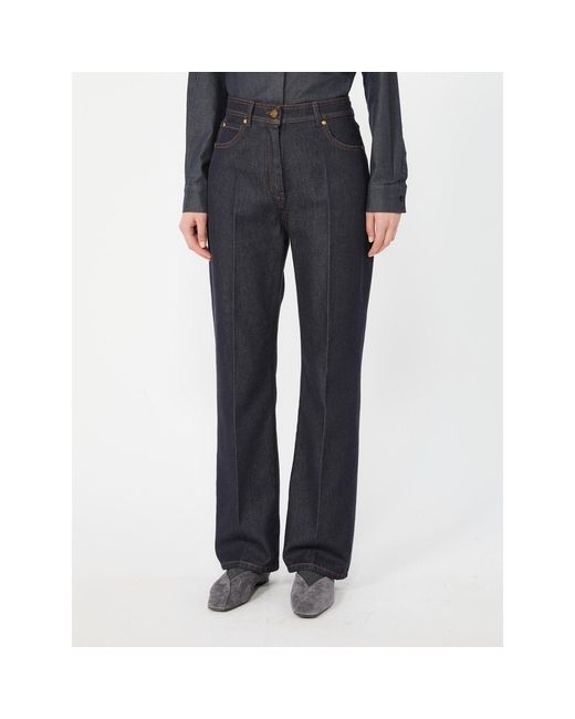 Max Mara Blue Mxmabbono Trouser
